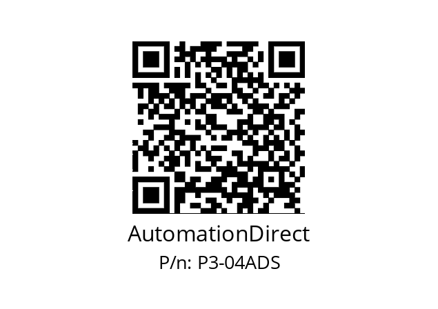   AutomationDirect P3-04ADS