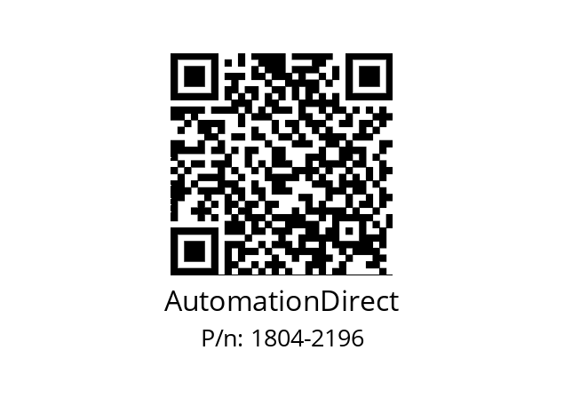   AutomationDirect 1804-2196