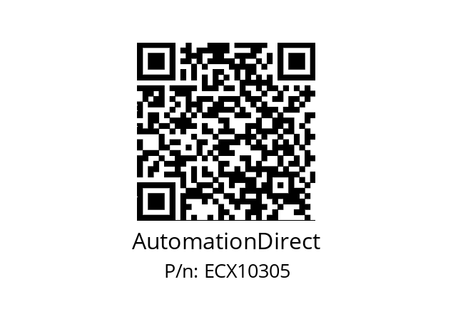   AutomationDirect ECX10305