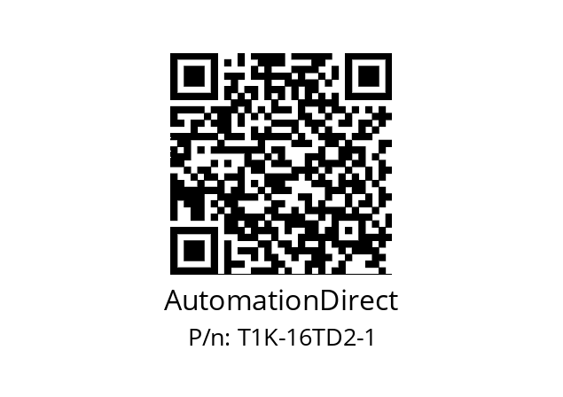   AutomationDirect T1K-16TD2-1