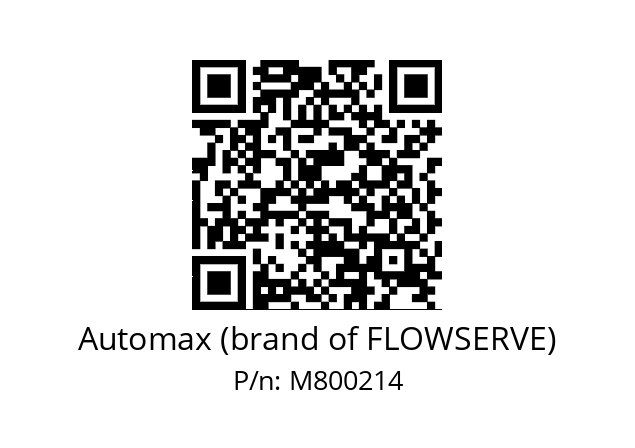   Automax (brand of FLOWSERVE) M800214