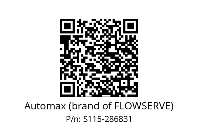   Automax (brand of FLOWSERVE) S115-286831