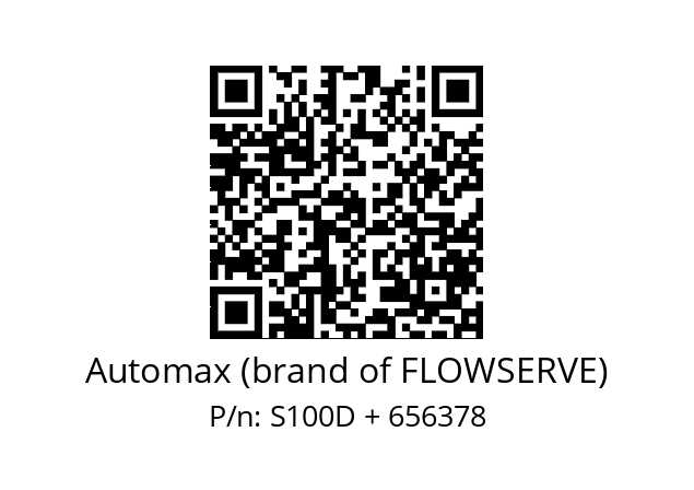   Automax (brand of FLOWSERVE) S100D + 656378