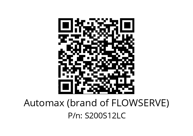   Automax (brand of FLOWSERVE) S200S12LC