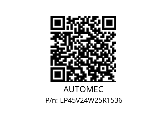   AUTOMEC EP45V24W25R1536