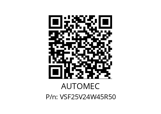   AUTOMEC VSF25V24W45R50