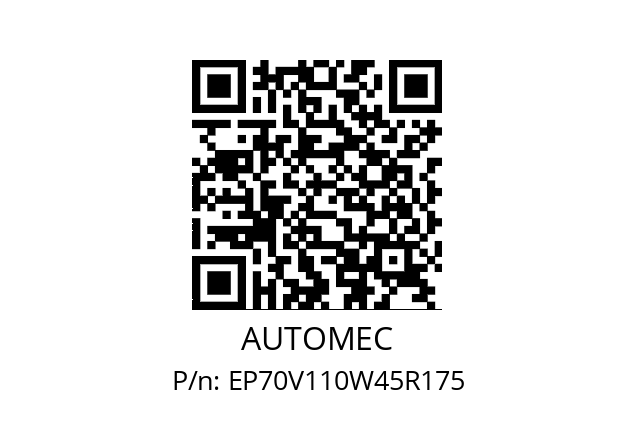   AUTOMEC EP70V110W45R175