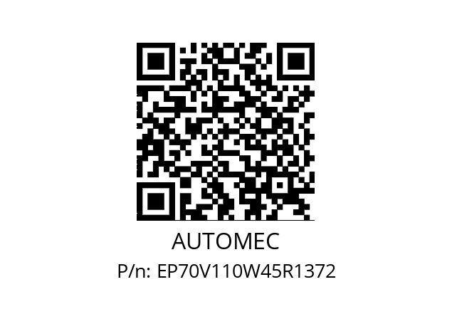   AUTOMEC EP70V110W45R1372