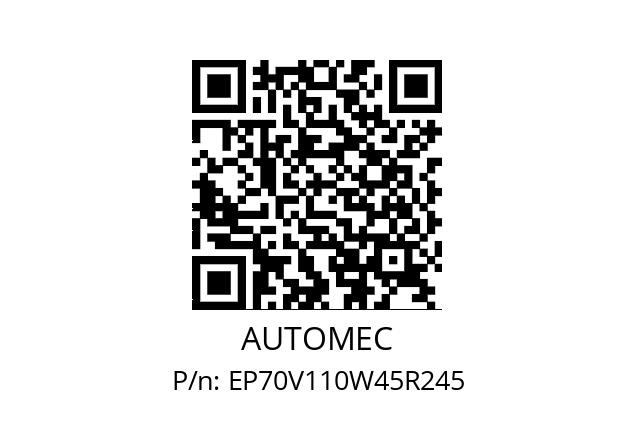   AUTOMEC EP70V110W45R245