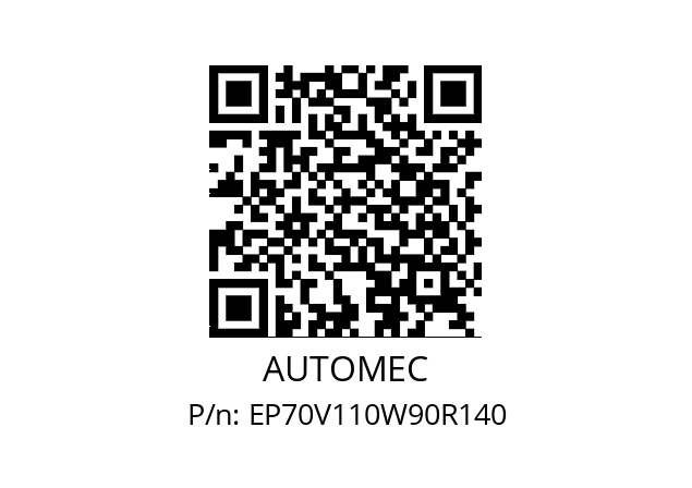   AUTOMEC EP70V110W90R140