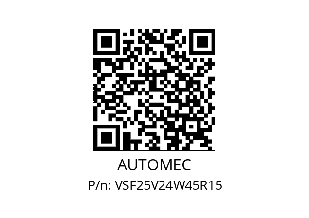   AUTOMEC VSF25V24W45R15