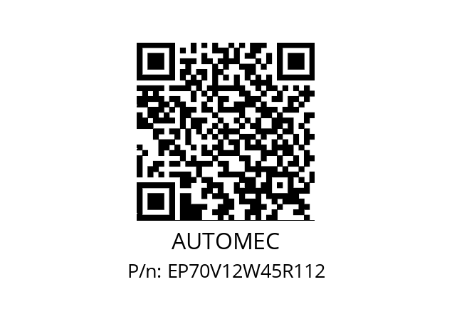   AUTOMEC EP70V12W45R112