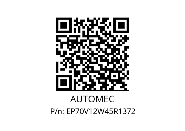   AUTOMEC EP70V12W45R1372