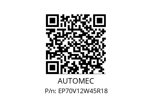   AUTOMEC EP70V12W45R18