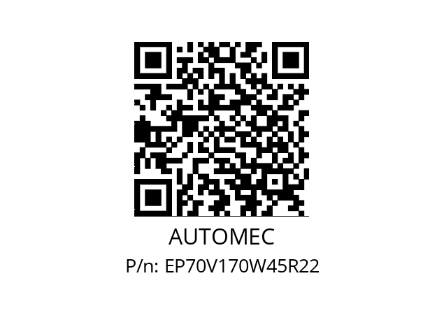   AUTOMEC EP70V170W45R22