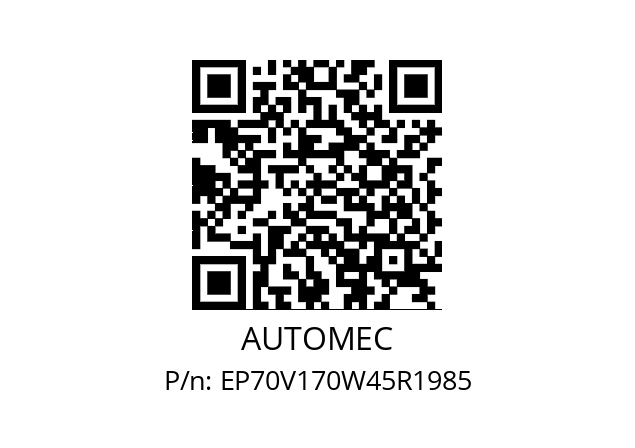   AUTOMEC EP70V170W45R1985