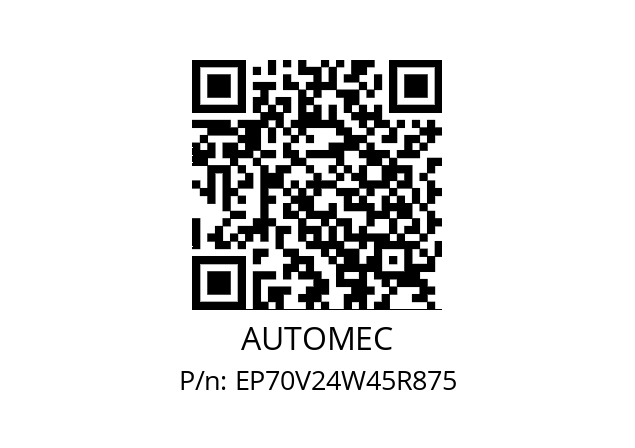   AUTOMEC EP70V24W45R875