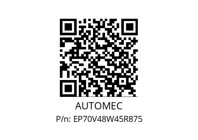   AUTOMEC EP70V48W45R875