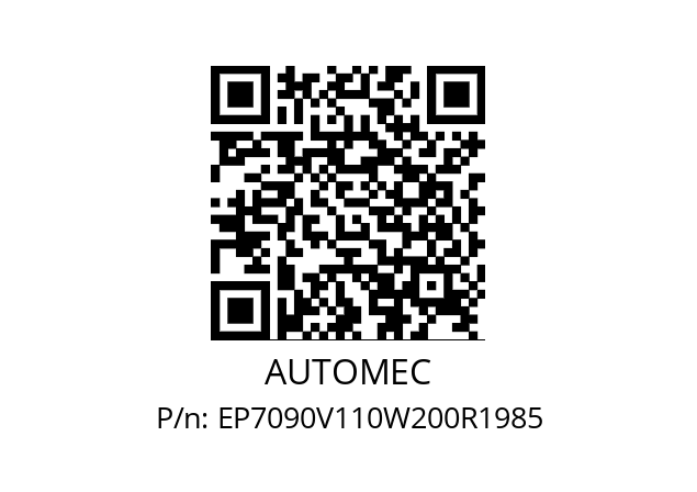   AUTOMEC EP7090V110W200R1985