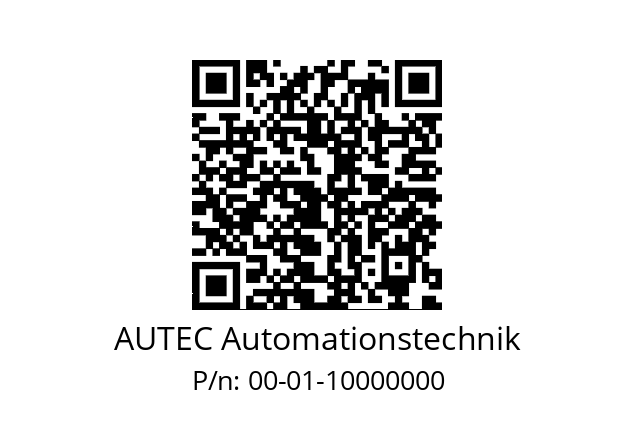   AUTEC Automationstechnik 00-01-10000000