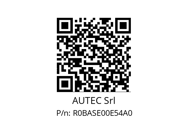   AUTEC Srl R0BASE00E54A0