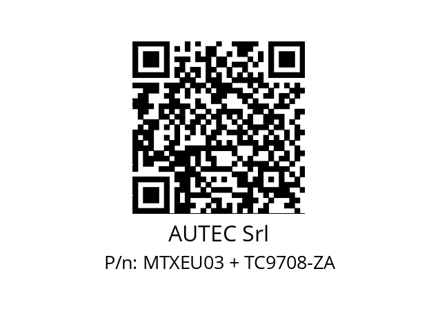   AUTEC Srl MTXEU03 + TC9708-ZA