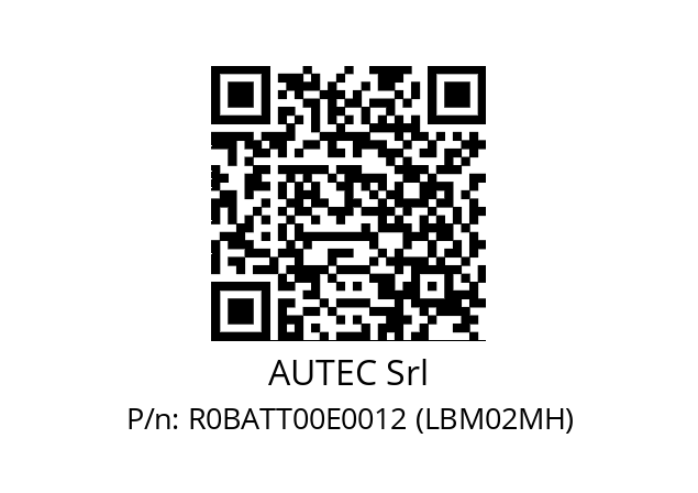   AUTEC Srl R0BATT00E0012 (LBM02MH)