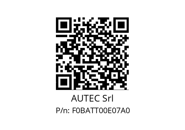   AUTEC Srl F0BATT00E07A0