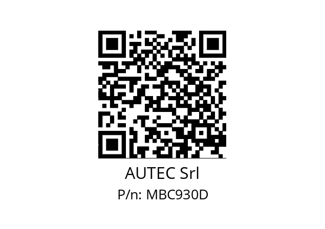   AUTEC Srl MBC930D