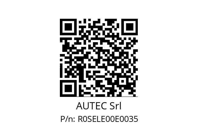   AUTEC Srl R0SELE00E0035