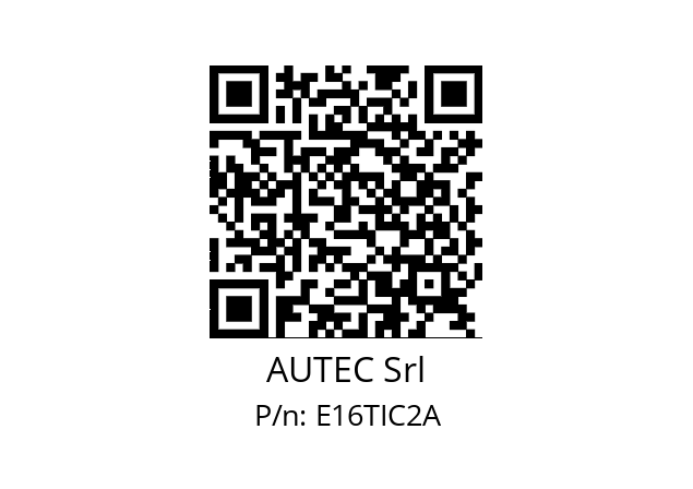   AUTEC Srl E16TIC2A