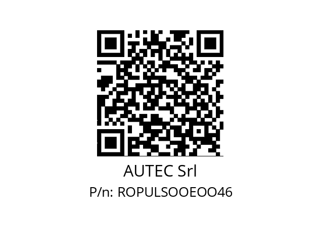   AUTEC Srl ROPULSOOEOO46