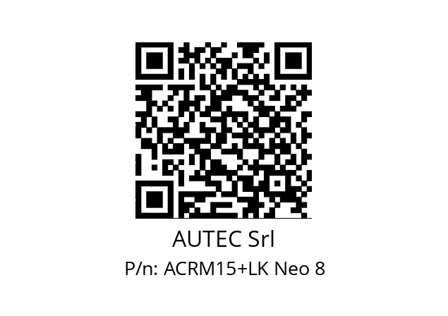   AUTEC Srl ACRM15+LK Neo 8