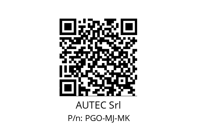   AUTEC Srl PGO-MJ-MK