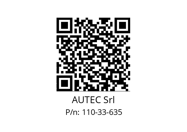   AUTEC Srl 110-33-635