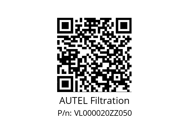   AUTEL Filtration VL000020ZZ050