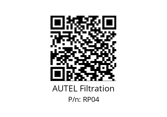   AUTEL Filtration RP04