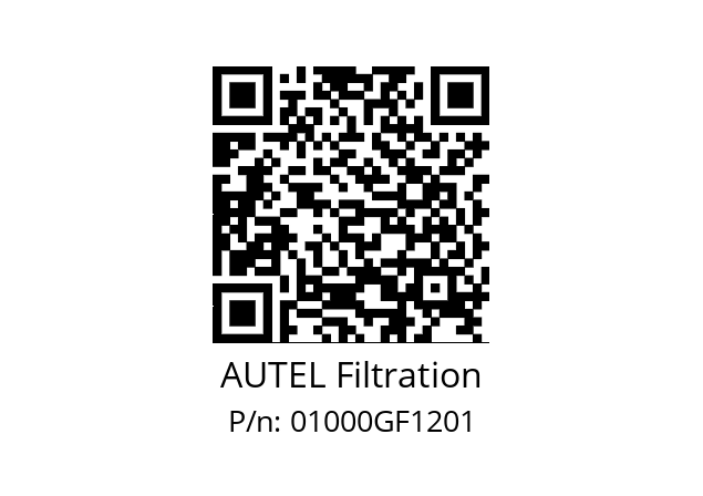   AUTEL Filtration 01000GF1201