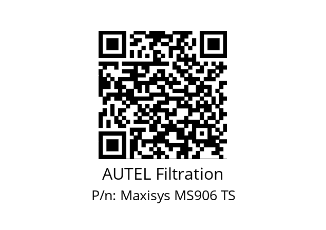   AUTEL Filtration Maxisys MS906 TS