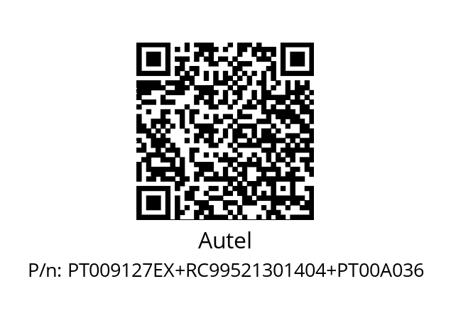   Autel PT009127EX+RC99521301404+PT00A036