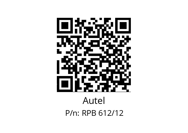   Autel RPB 612/12