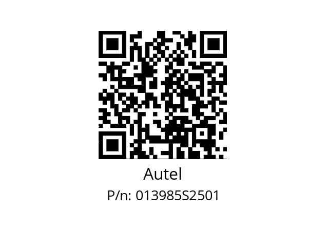   Autel 013985S2501