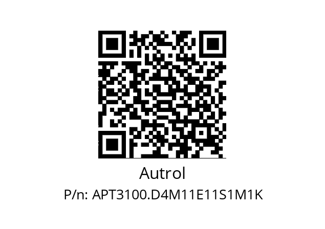   Autrol APT3100.D4M11E11S1M1K