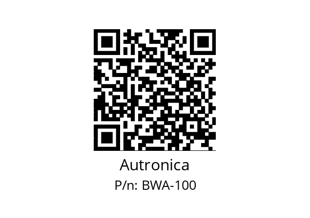   Autronica BWA-100