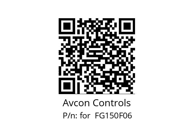   Avcon Controls for  FG150F06