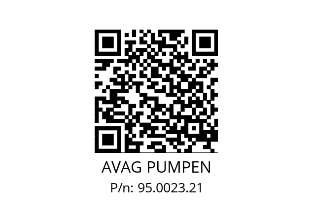   AVAG PUMPEN 95.0023.21