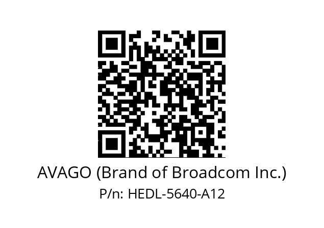   AVAGO (Brand of Broadcom Inc.) HEDL-5640-A12