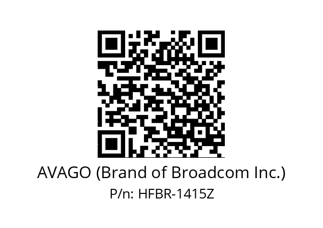   AVAGO (Brand of Broadcom Inc.) HFBR-1415Z