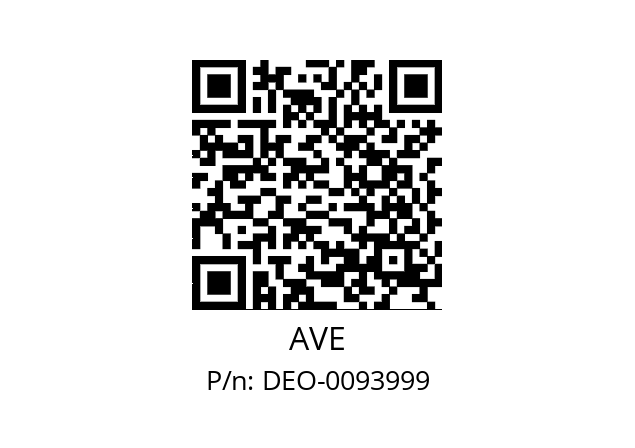   AVE DEO-0093999