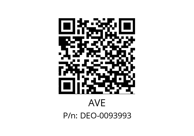   AVE DEO-0093993